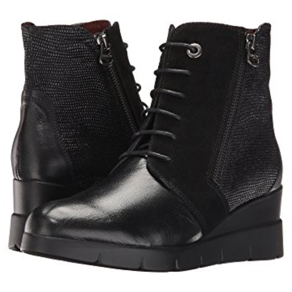 Hispanitas Lydia Black Ankle Boots